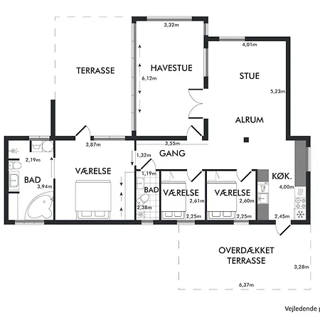 Amazing In With 3 Bedrooms, Sauna And Internet Эбельтофт